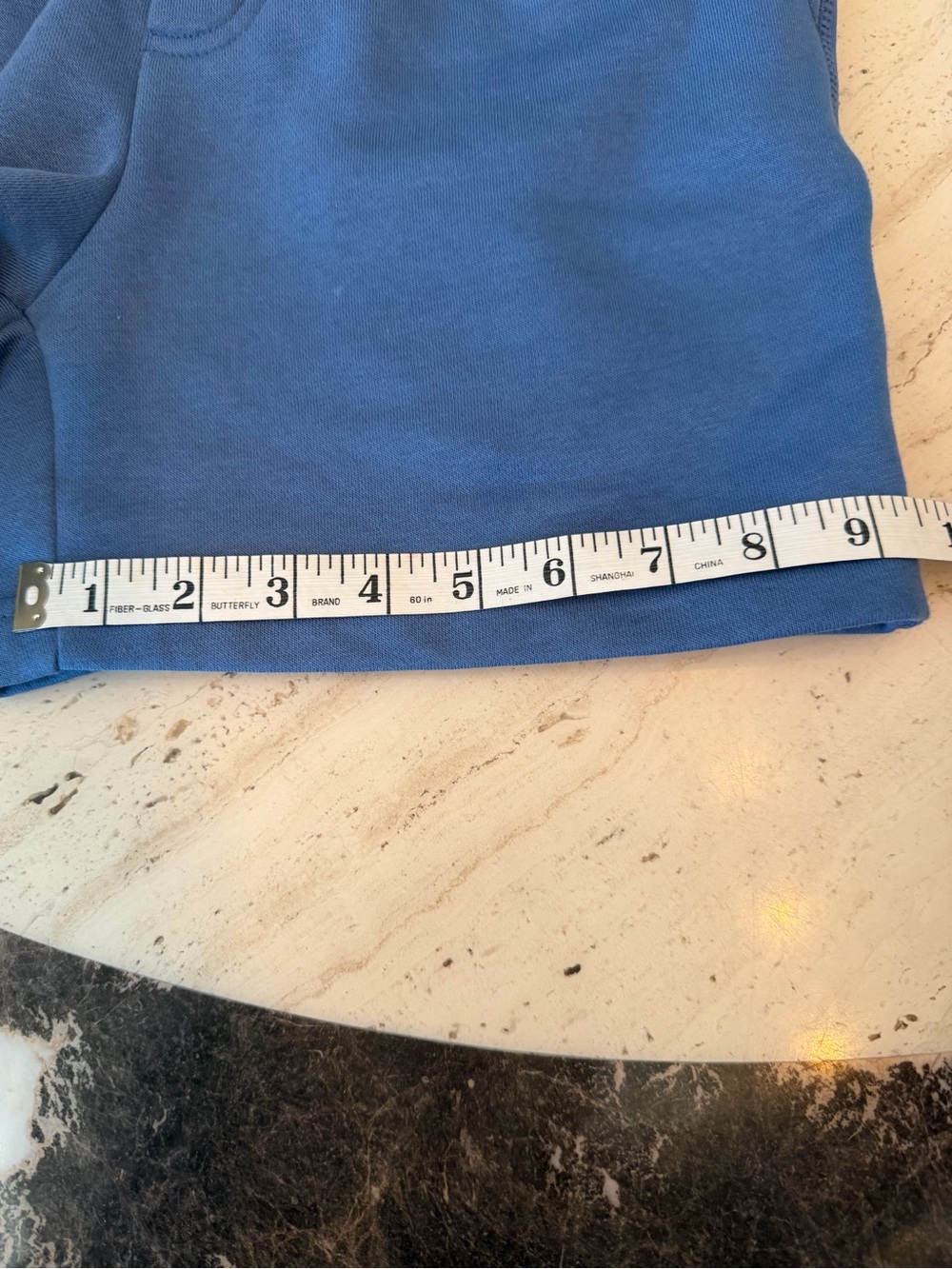 NWT Thereabouts Blue Fleece Shorts - Above the Knee - Picture 9 of 9
